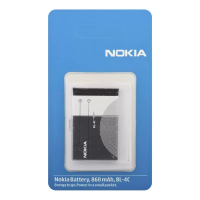 Аккумулятор BL-4C для Nokia 6100, 1202, 1661, 2220S, 2650, 2690, 5100, 6101, 6125, 6131, 6300 (860mAh)