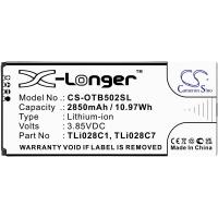 Аккумулятор для Alcatel 1B (2020), OT-5002A (TLi028C1) 2850mah