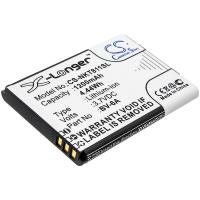 Аккумулятор для Nokia 2060, 2720 Fold (2019), 3060, 5250, 8110 4G (BV-6A) 1200mAh
