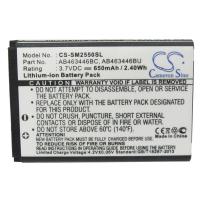 Аккумулятор для Samsung GT-E2520, SGH-B189, Diva Folder (AB463446BC) 650mAh