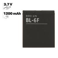 Аккумулятор BL-6F для Nokia N95 8G, 1200мАч (EURO 2:2)