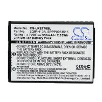 Аккумулятор для LG KF510, KP105 (LGIP-410A) 800mah