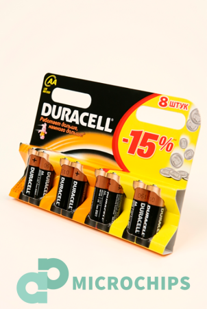 Батарейка Duracell LR6/AA (MN1500) 8BP
