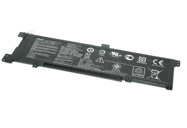 Аккумулятор (батарея) для ноутбука Asus K401L (B31N1424), 11.4V, 4110mAh черная (оригинал)