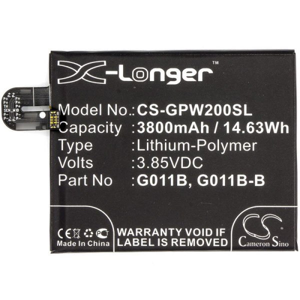 Аккумулятор для Google Pixel 2 XL 2017 (G011B-B) 3800mah