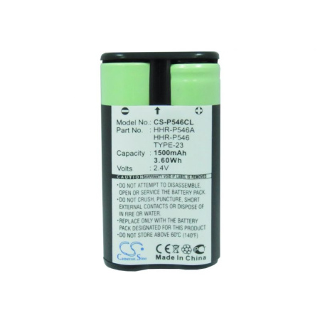 Аккумулятор для Panasonic HHR-P546 1500mah