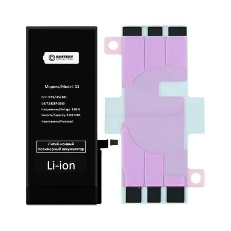 Купить Аккумулятор для Apple iPhone 11 - усиленная 3510мАч - Battery Collection (Премиум) Аккумулятор для Apple iPhone 11 - усиленная 3510мАч - Battery Collection (Премиум)