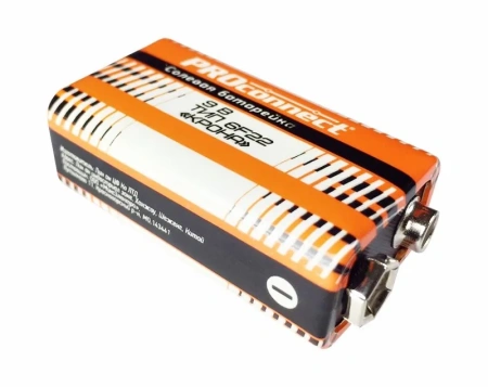 Батарейка PROconnect 6F22 9V 1S