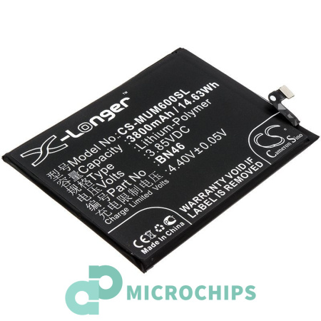 Купить Аккумулятор для Xiaomi Redmi Note 6, 8, 8T, Redmi 7, Y3 (BN46) 3800mah Аккумулятор для Xiaomi Redmi Note 6, 8, 8T, Redmi 7, Y3 (BN46) 3800mah