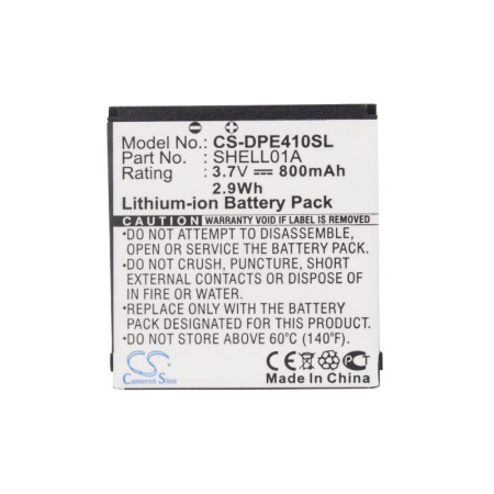 Аккумулятор для Doro PhoneEasy 410, PhoneEasy 610 (SHELL01A) 800mah