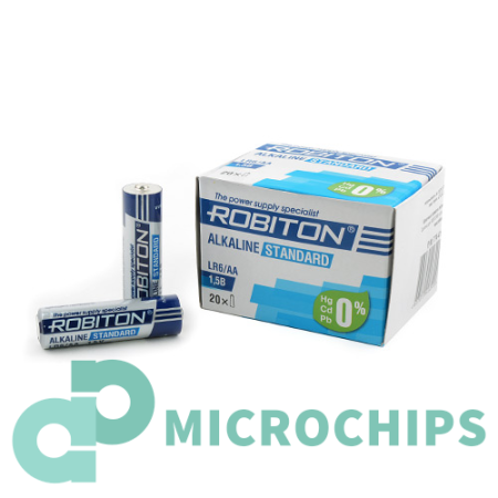 Батарейка Robiton Alkaline Standard LR6/AA 20BP