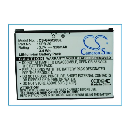 Аккумулятор для Asus Garmin M20 920mah