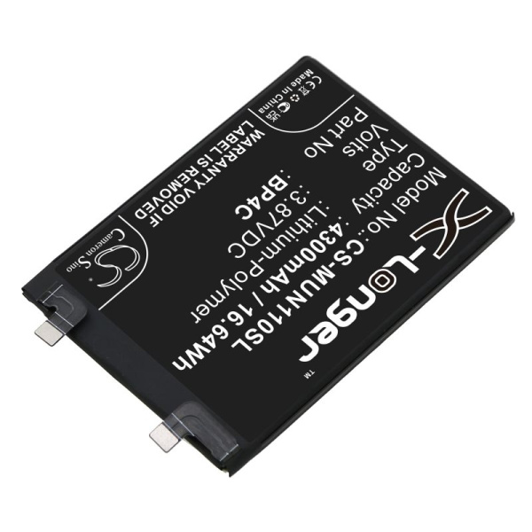 Аккумулятор для Xiaomi Redmi Note 11T Pro+ (BP4C) 4300mah