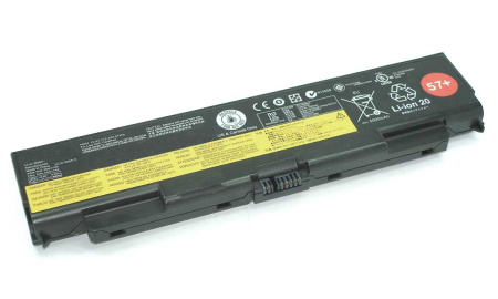 Аккумулятор (батарея) для ноутбука Lenovo T440p (45N1160 57+) 10.8V, 5270mAh, 48Vтч (оригинал)