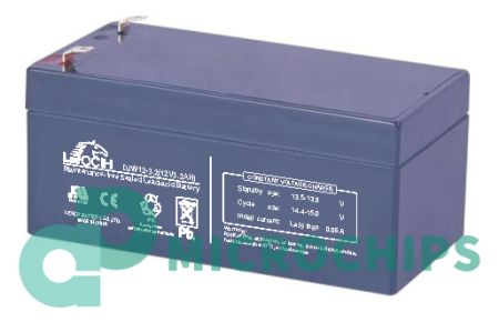 Аккумулятор Leoch DJW 12-3.2 (AGM, 3.2Ah)