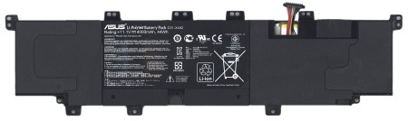 Аккумулятор (батарея) для ноутбука Asus VivoBook S300CA (C31-X402) 11.1V, 4000mAh (оригинал)