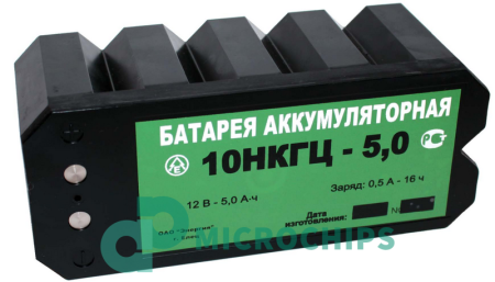 Аккумуляторная батарея Энергия 10НКГЦ- 5.0 (5000mAh, 12V, NiCd)