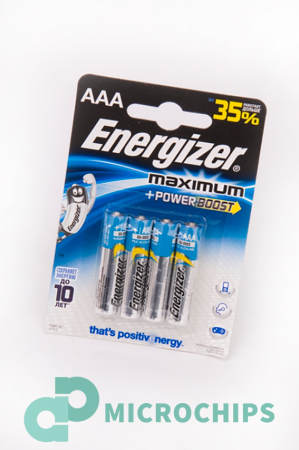Батарейка Energizer Maximum+Power Boost LR03/AAA 4BP