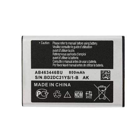 Аккумулятор AB403446BEC для Samsung Galaxy E250, C120, E500, X150, X200, D520, D720