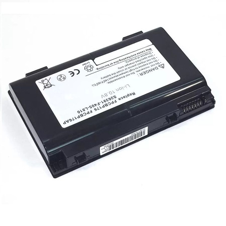 Аккумулятор (батарея) для ноутбука Fujitsu LifeBook A1220, 10.8V, 5200mAh BP176-3S2P, 10.8V, 5200mAh, черный (OEM)