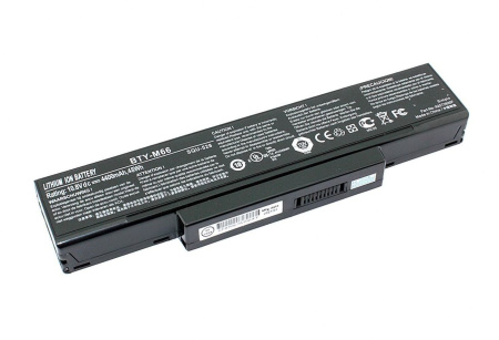 Аккумулятор (батарея) для ноутбука Gigabyte W551N (SQU-528), 11.1V, 4400mAh