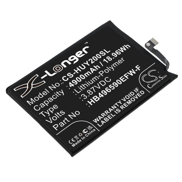 Аккумулятор для Huawei Honor Play 20, Changwan 20 (HB496590EFW-F) 4900mah