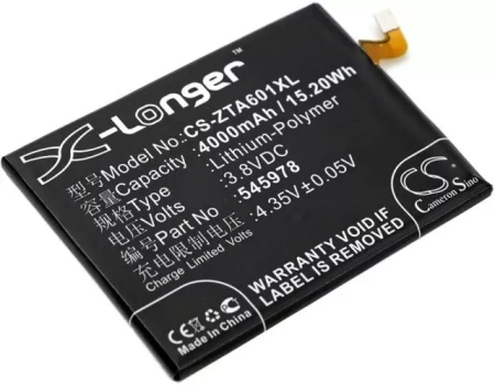Аккумулятор CS-ZTA601XL для ZTE BA601, Blade A601