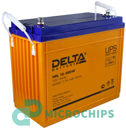Аккумулятор Delta HRL 12-600W (AGM, 134Ah)