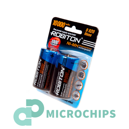 Аккумулятор Robiton HR 10000 MHD HR 33/62 (NiMH, 10000mAh) 2BP