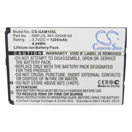 Аккумулятор для Garmin-Asus A10, M10 1200mah CS