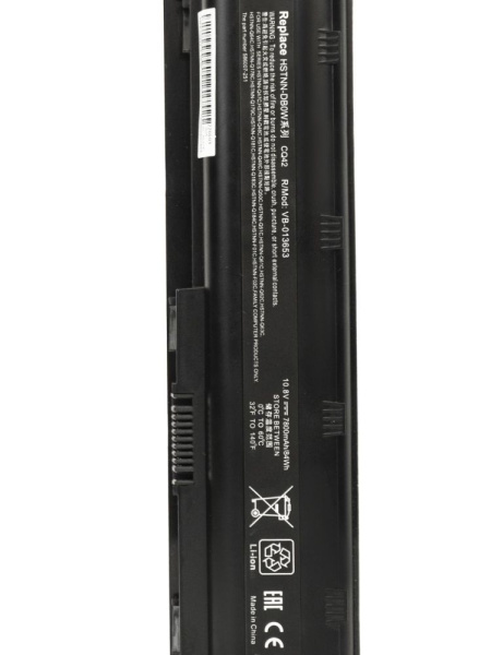 Аккумулятор (батарея) HSTNN-Q60C для ноутбука HP dm4-1000, DV5-2000, DV6-3000, 10.8V, 7800mAh, черный (OEM)