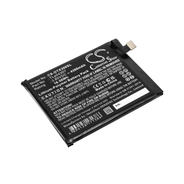 Аккумулятор для Alcatel 3X, 5X, OT-5061A (TLp043D7) 4300mah
