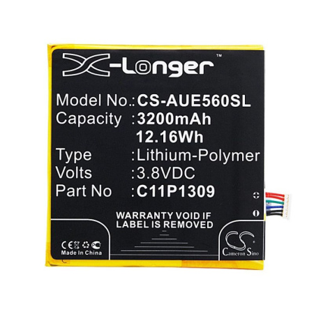 Аккумулятор для Asus Fonepad Note 6 3200mah