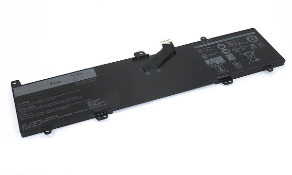 Аккумулятор (батарея) 0JV6J для ноутбука Dell Inspiron 3168, 7.6V, 32Vтч, 4200mAh (оригинал)