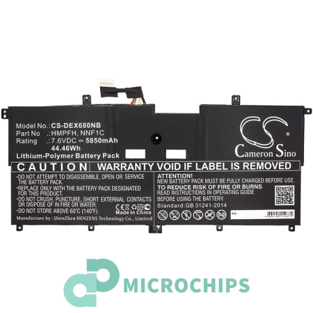 Аккумулятор для Dell XPS 13 (9365) 5850mah