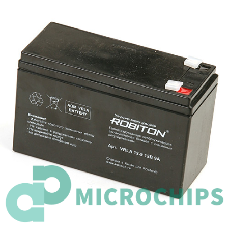 Аккумулятор Robiton VRLA12-9 (AGM, 9Ah)