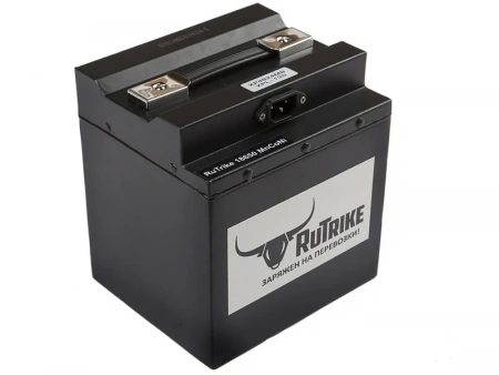 Тяговый аккумулятор RuTrike 48V24A/H (Li(MnCoNi)O2, 24Ah, 48V)