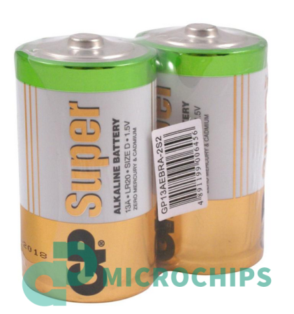 Батарейка GP Super LR20/D 2S
