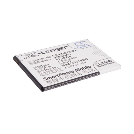 Аккумулятор для Huawei Honor 3X (HB476387RBC) 3000mah