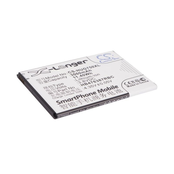 Аккумулятор для Huawei Honor 3X (HB476387RBC) 3000mah