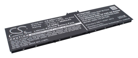 Аккумулятор CS-DEV110SL для Dell Venue 11 Pro (7130, 7139), p/n: HXFHF, VJF0X