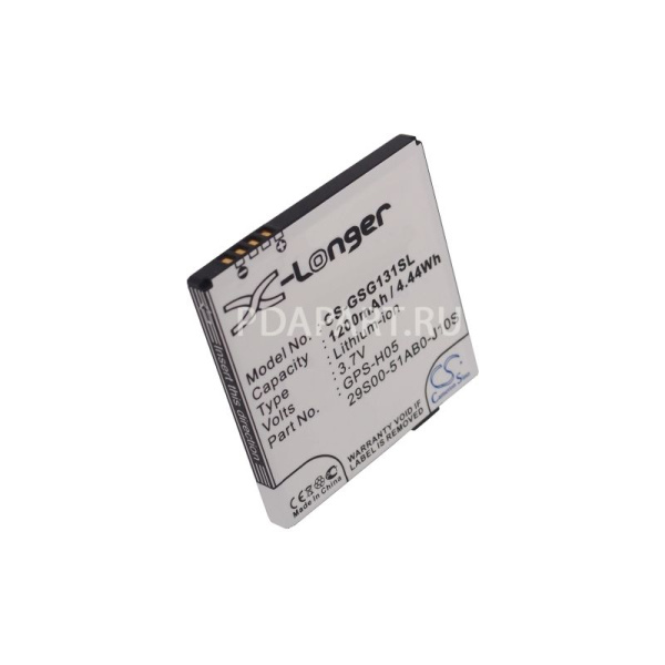 Аккумулятор для Gigabyte G1310, G1315 1200mah