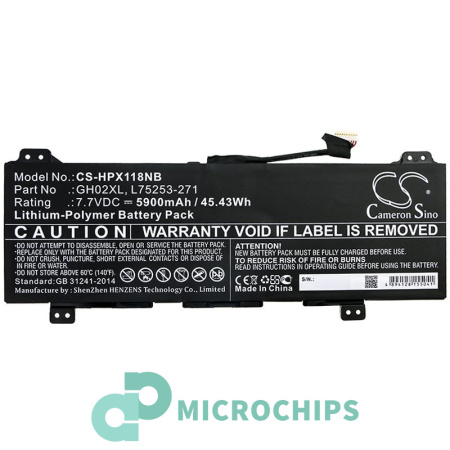 Аккумулятор для ноутбука HP Chromebook 11 G8 EE (GH02XL) 5900mah