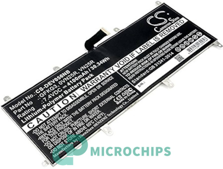 Аккумулятор для Dell Venue 10 Pro 5056 4100mAh
