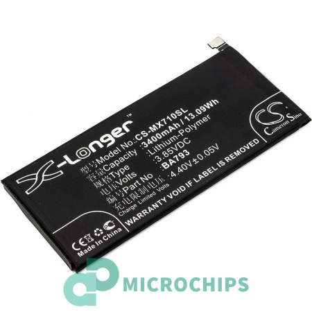 Аккумулятор для Meizu Pro 7 Plus 3400mah