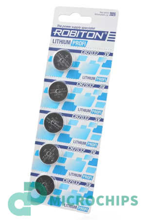 Батарейка Robiton CR2032 5BP