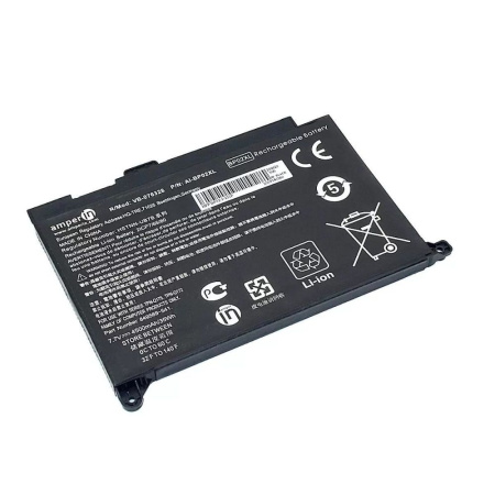 Аккумулятор (батарея) для ноутбука HP Pavilion 15-AU, (BP02XL), 5150mAh, 7.7V, (оригинал)