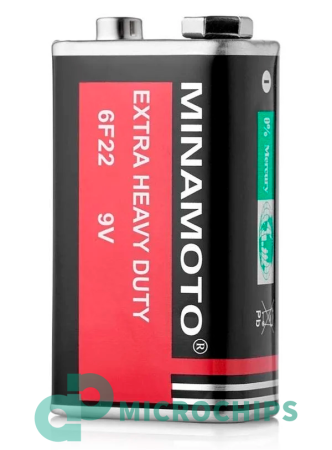 Батарейка Minamoto 6F22 9V 1S