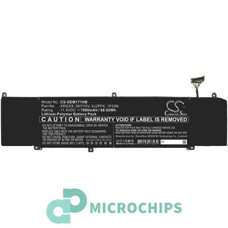 Аккумулятор для Dell ALIENWARE M15 (2018), ALIENWARE M17 R1 (06YV0V) 7800mah