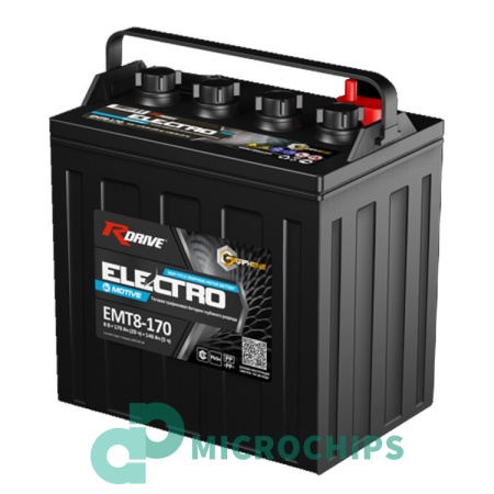 Тяговый аккумулятор RDrive Electro Motive EMT8-170 (AGM, 170Ah, 8V)